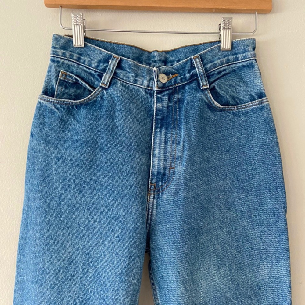 Vintage Jordache Ankle Zip Mom Jeans - Picture 4 of 7